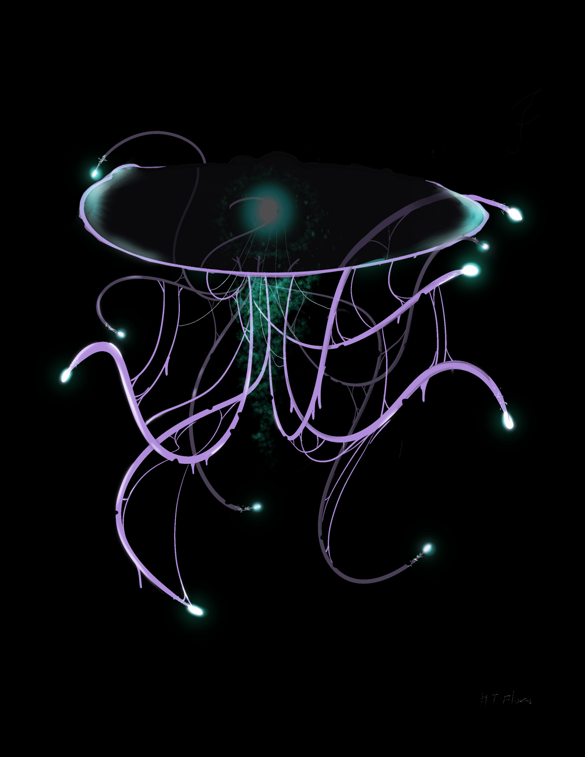 Soul Beak, an original creature design by Hendrix